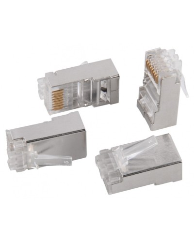 Разъём RJ-45 FTP для кабеля кат.5e IEK ITK CS3-1C5EF в Сергиевом Посаде Коннекторы и разъемы Pintop.ru