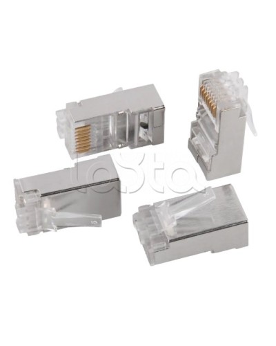 Разъём RJ-45 FTP для кабеля SOLID кат.6 ITK CS3-1C6FS в Сергиевом Посаде Коннекторы и разъемы Pintop.ru
