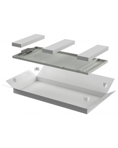 ITK LINEA N Панель задняя 600мм шкафа 28U сер. (LN35-28U6X-ZM) в Сергиевом Посаде Аксессуары для стоек и шкафов Pintop.ru