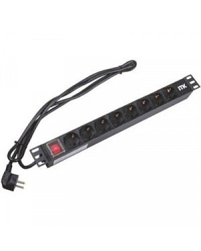 Блок розеток на 7 розеток 19 ITK PH12-7D1 в Сергиевом Посаде Блоки розеток Pintop.ru