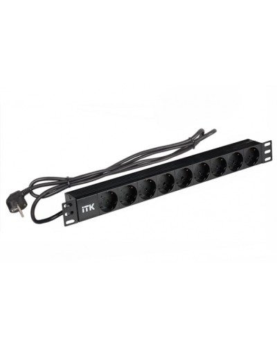 Блок розеток на 9 розеток 19 ITK PH22-9D1 в Сергиевом Посаде Блоки розеток Pintop.ru