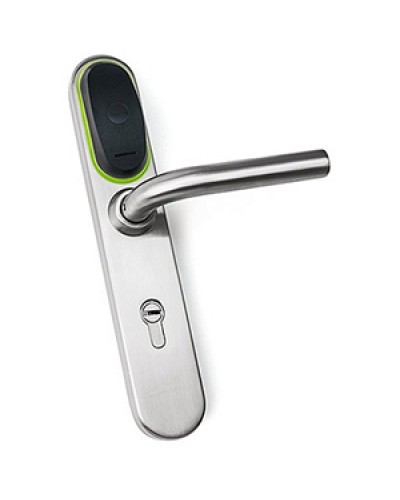 Замок электромеханический для двери IronLogic Eurolock EHT net (серебро) dd = 72 мм в Сергиевом Посаде Электромеханические замки Pintop.ru