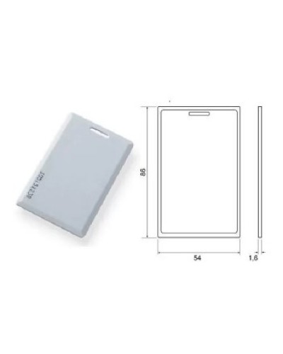 Карта Mifare Clamshell IronLogic IL-05M (num) в Сергиевом Посаде Оптовые идентификаторы Pintop.ru