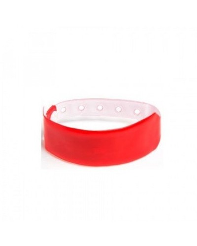 Браслет IronLogic IL-25MR, одноразовый, мягкий ПВХ (красный) в Сергиевом Посаде Оптовые идентификаторы Pintop.ru