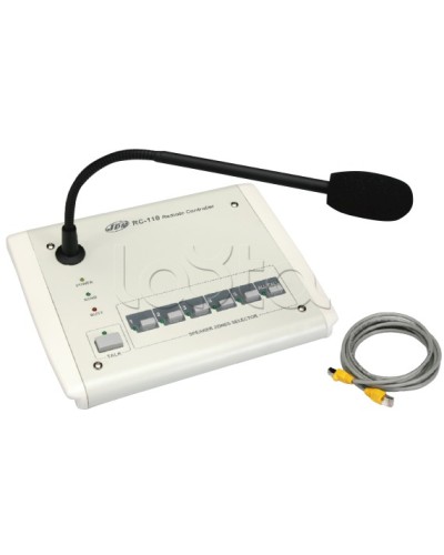 Станция настольная микрофонная JDM RC-110 в Сергиевом Посаде Микрофонные консоли и микрофоны Pintop.ru