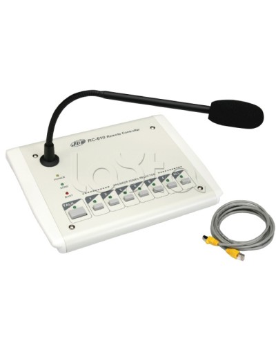 Станция настольная микрофонная JDM RC-610 в Сергиевом Посаде Микрофонные консоли и микрофоны Pintop.ru