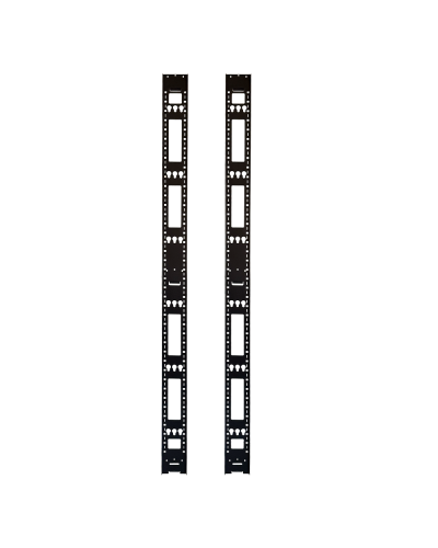 Комплект вертикальных лотков для PDU для шкафов LANMASTER DC 42U, 2 шт. LANMASTER LAN-DC-CB-42U-PDU-TR в Сергиевом Посаде Аксессуары для стоек и шкафов Pintop.ru