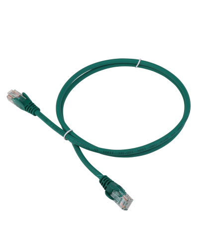 Патч-корд LANMASTER LSZH UTP кат.5e, 0.3 м, зеленый LANMASTER LAN-PC45/U5E-0.3-GN в Сергиевом Посаде Патчкорды (медные) Pintop.ru