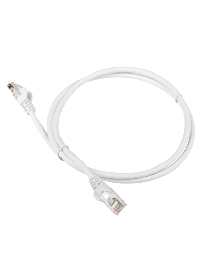 Патч-корд LANMASTER LSZH UTP кат.5e, 0.3 м, белый LANMASTER LAN-PC45/U5E-0.3-WH в Сергиевом Посаде Патчкорды (медные) Pintop.ru