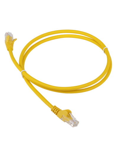 Патч-корд LANMASTER LSZH UTP кат.5e, 0.3 м, желтый LANMASTER LAN-PC45/U5E-0.3-YL в Сергиевом Посаде Патчкорды (медные) Pintop.ru