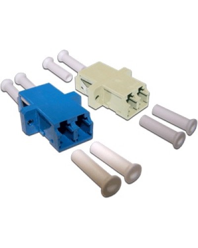 Адаптер оптический LC, MM, корпус SC, дуплексный LANMASTER LAN-2LC/S-AM-MM в Сергиевом Посаде Коннекторы Pintop.ru