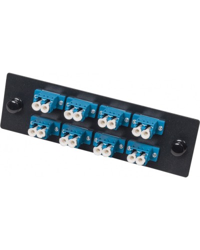 Панель адаптерная для кроссов LAN-FOBM с 8 дуплексными адаптерами SC/OS2 LANMASTER LAN-APM-8x2SC/OS2 в Сергиевом Посаде Кроссы оптические Pintop.ru