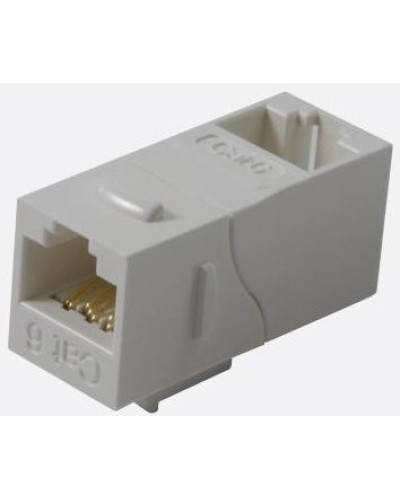 Повторитель портов RJ-45, неэкранированный, 90 градусов, кат.6, формата Keystone, белый LANMASTER LAN-KCP45U6/90-WH в Сергиевом Посаде Проходные адаптеры Pintop.ru