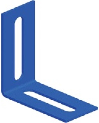 Соединитель угловой 50 мм для стального лестничного лотка, серый LANMASTER LAN-LTS-L50-GY в Сергиевом Посаде Аксессуары для лотков Pintop.ru