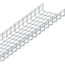 Лоток проволочный 100х300мм, Ф3.8мм, оцинкованный (3 м) LANMASTER LAN-MT100x300-3.8EZ