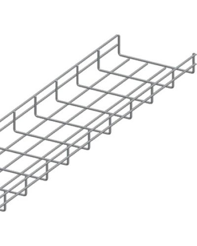 Лоток проволочный 50х200мм, Ф3.8мм, оцинкованный (3 м) LANMASTER LAN-MT50x200-3.8EZ в Сергиевом Посаде Кабельные лотки Pintop.ru