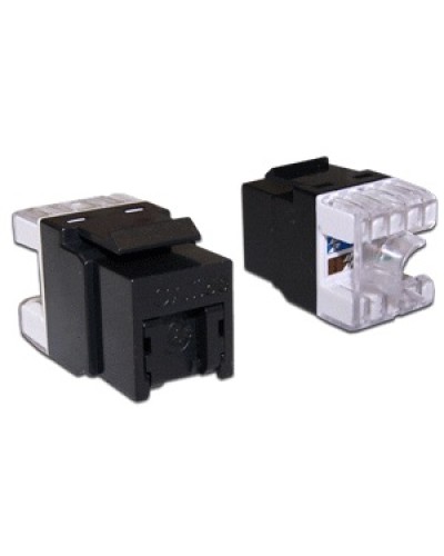 Вставка Keystone RJ45, кат.5E, UTP, 180 градусов, со встроенной шторкой, зеленый LANMASTER LAN-OK45U5E/180P-GN в Сергиевом Посаде Коннекторы Pintop.ru