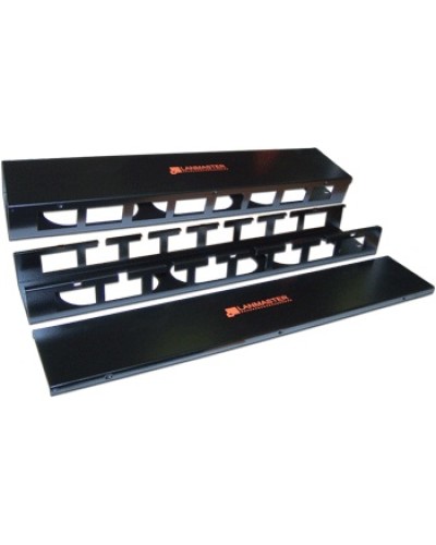 Органайзер кабельный 19 с крышкой, 2U LANMASTER (LAN-ORG/CV-2U) в Сергиевом Посаде Кабельные органайзеры Pintop.ru