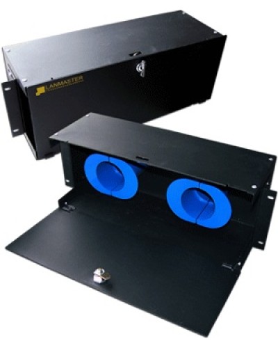 Органайзер для оптического кабеля 19, 4U LANMASTER LAN-ORG/FO-4U в Сергиевом Посаде Кабельные органайзеры Pintop.ru