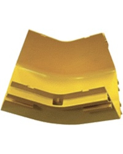 Изгиб 45° оптического лотка внутренний 120 мм, желтый LANMASTER LAN-OT120-IC45 в Сергиевом Посаде Аксессуары для кабель-канала Pintop.ru