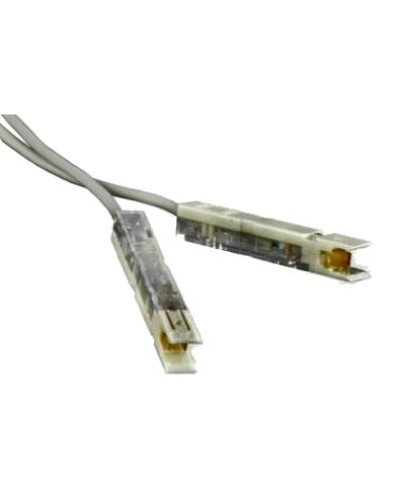 Патч-корд 110 тип - 110 тип, 1 пара, 1 м, серый LANMASTER LAN-P1-P1-1m в Сергиевом Посаде Патч-корды и пигтейлы Pintop.ru