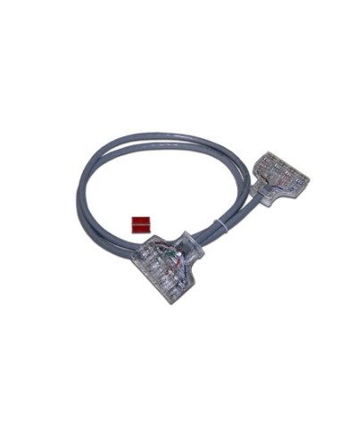 Патч-корд 110 тип - 110 тип, 1 пара, категория 6, 2 м, серый LANMASTER LAN-P4-P4-2.0/6 в Сергиевом Посаде Патч-корды и пигтейлы Pintop.ru