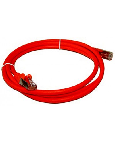 Патч-корд RJ45 - RJ45, 4 пары, FTP, категория 5е, 7 м, красный LSZH LANMASTER LAN-PC45/S5E-7.0-RD в Сергиевом Посаде Патч-корды и пигтейлы Pintop.ru
