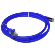 Патч-корд RJ45 - RJ45, 4 пары, FTP, категория 6, 5 м, синий, LSZH LANMASTER LAN-PC45/S6-5.0-BL