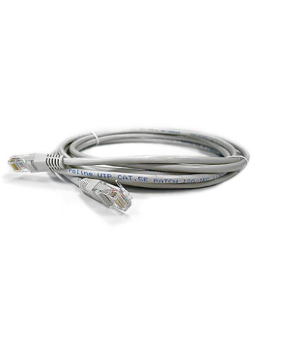 Патч-корд RJ45 - RJ45, 4 пары, UTP, категория 6, 0.5 м, серый, LSZH LANMASTER LAN-PC45/U6-0.5-GY в Сергиевом Посаде Патч-корды и пигтейлы Pintop.ru