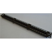 Патч-панель Lanmaster 24 порта с индикаторами, UTP, кат.6, 1U LANMASTER LAN-PPi24U6