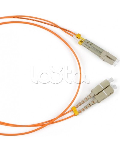 Патч-корд оптический LANMASTER LAN-SC-FC/OM2-1.0 в Сергиевом Посаде Патч-корды и пигтейлы Pintop.ru