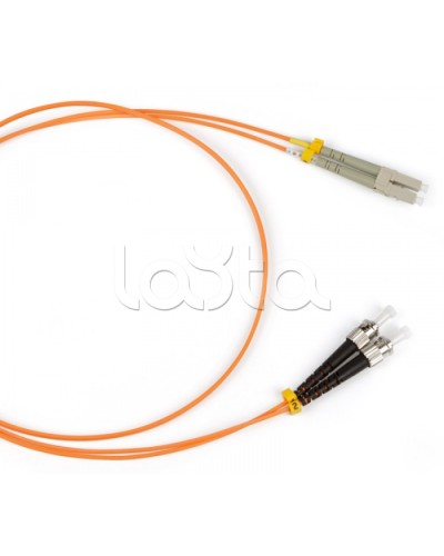 Патч-корд оптический LANMASTER LAN-ST-LC/OM2-1.0 в Сергиевом Посаде Патч-корды и пигтейлы Pintop.ru