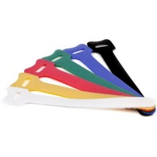 Хомут-липучка 310 мм, черный (20 шт.уп) LANMASTER LAN-VCM310-BK