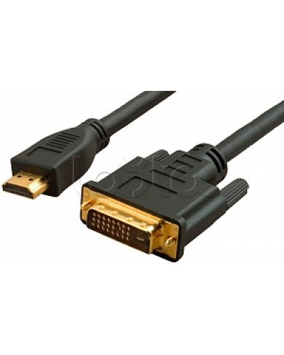 Кабель HDMI-DVI 20м 24AWG LAZSO WH-141(20m) в Сергиевом Посаде Патч-корды и пигтейлы Pintop.ru