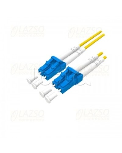 Патч-корд оптический Lazso PC-DU-LC/LC(3m) в Сергиевом Посаде Патч-корды и пигтейлы Pintop.ru