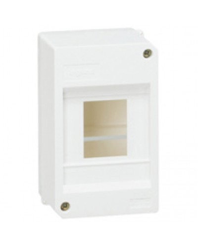 Щиток накладной Mini S 4 модуля белый Legrand 001357 в Сергиевом Посаде Боксы для автоматов Pintop.ru