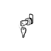 Замок и ключ для щитов встраиваемых и распределительных Legrand 001491