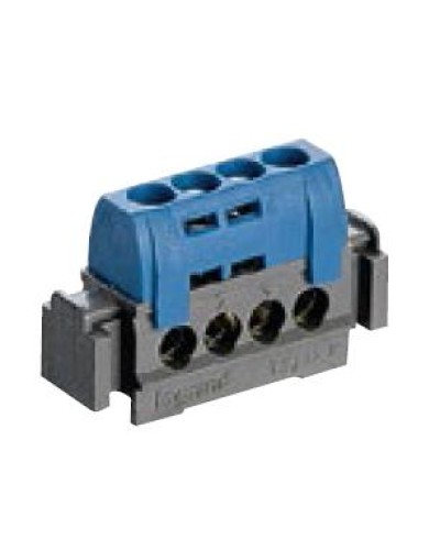 Клеммник синий 4х1.5-16 мм2 LEGRAND 004840 в Сергиевом Посаде Клеммные колодки Pintop.ru