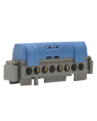Клеммная колодка IP 2X нейтраль синяя Legrand 004842 в Сергиевом Посаде Клеммные колодки Pintop.ru