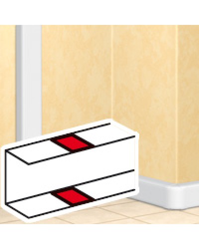 Накладка на стык кабель-канала 80х50 LEGRAND 010691 в Сергиевом Посаде Аксессуары для кабель-канала Pintop.ru