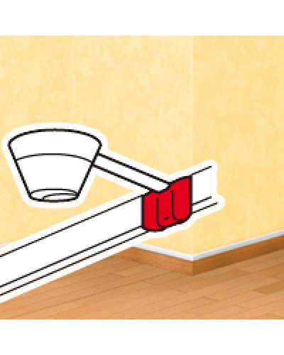 Ответвление Т-образное для мини-канала 40х16 LEGRAND 033329 в Сергиевом Посаде Аксессуары для кабель-канала Pintop.ru