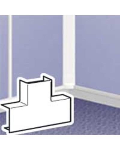 Т-образное ответвление для мини-плинтуса DLPlus 32x16 белый Legrand 033330 в Сергиевом Посаде Аксессуары для кабель-канала Pintop.ru