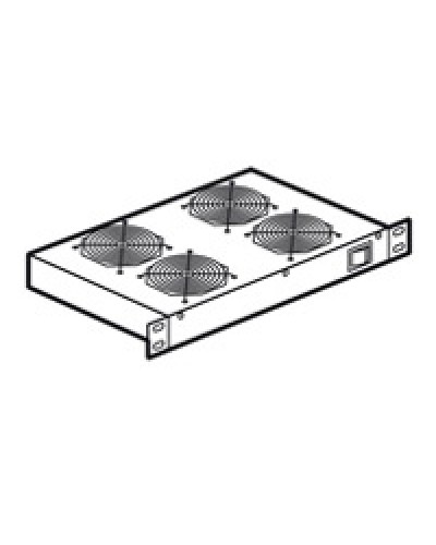Полка с 4 вентиляторами высотой 1U Legrand 046490 в Сергиевом Посаде Полки для шкафов и стоек Pintop.ru