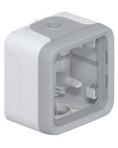 Коробка для накладного монтажа с мембранными сальниками серый 1 пост Plexo Legrand 069651 в Сергиевом Посаде Распределительные коробки Pintop.ru