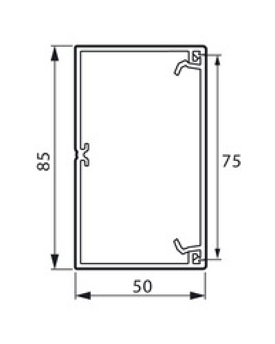 Кабель-канал METRA 85x50 Legrand (638080) в Сергиевом Посаде Кабель-канал Pintop.ru