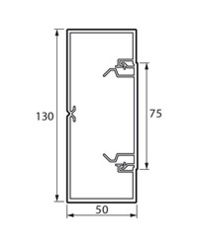 Кабель-канал METRA 130x50 Legrand (638082) в Сергиевом Посаде Кабель-канал Pintop.ru