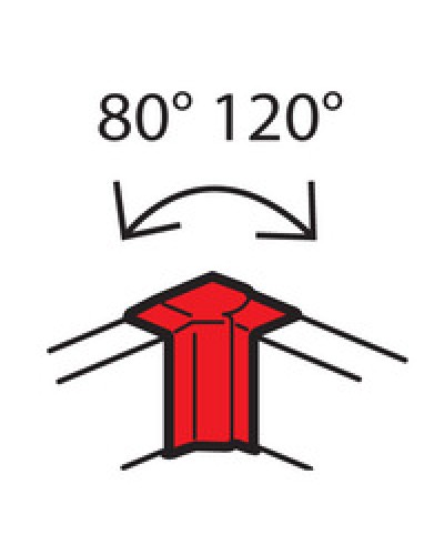 Угол внутренний изменяемый для кабель-канала METRA 160x50 Legrand (638091) в Сергиевом Посаде Аксессуары для кабель-канала Pintop.ru