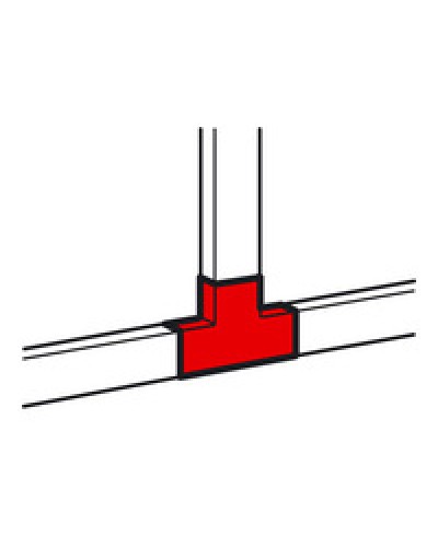 Тройник для кабель-канала METRA 40x40 Legrand (638184) в Сергиевом Посаде Аксессуары для кабель-канала Pintop.ru