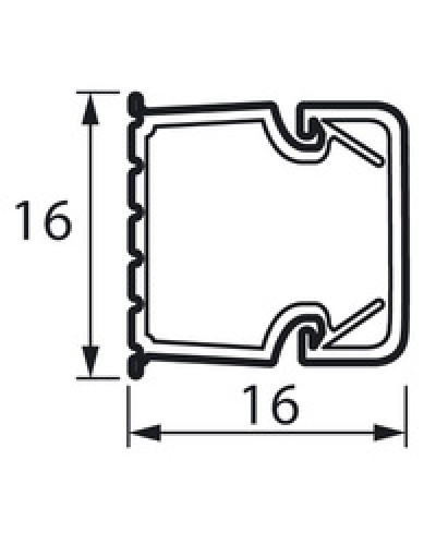 Кабель-канал METRA 16x16 Legrand (638191) в Сергиевом Посаде Кабель-канал Pintop.ru