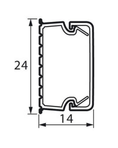 Кабель-канал METRA 24x14 Legrand (638193) в Сергиевом Посаде Кабель-канал Pintop.ru